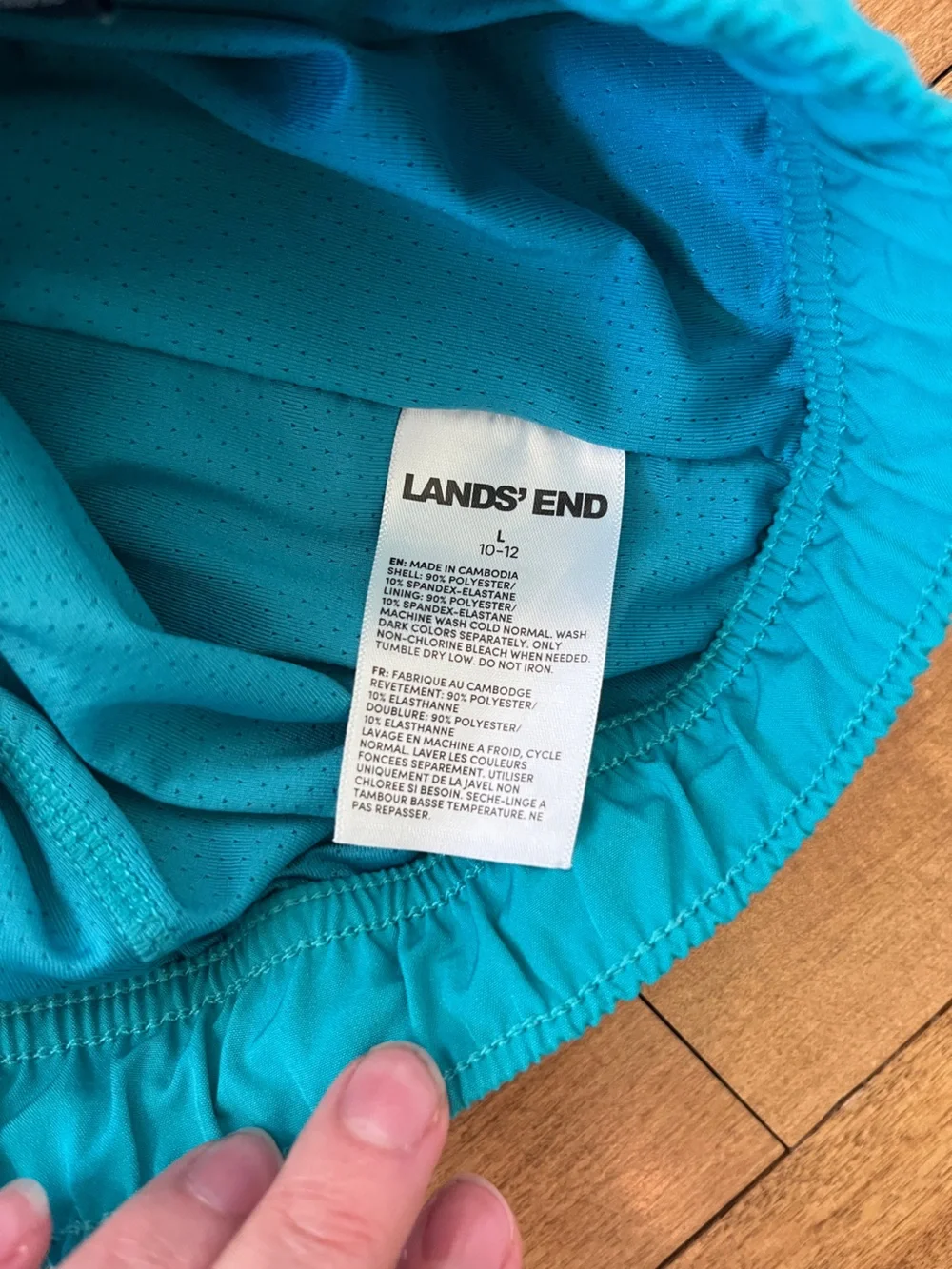 Lands End bright colorblock